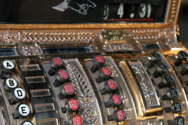 Price Tag Shopping Cart Cash Register