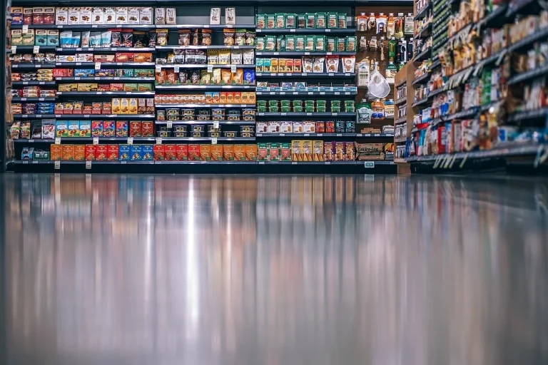 Product Display Shopping Aisle
