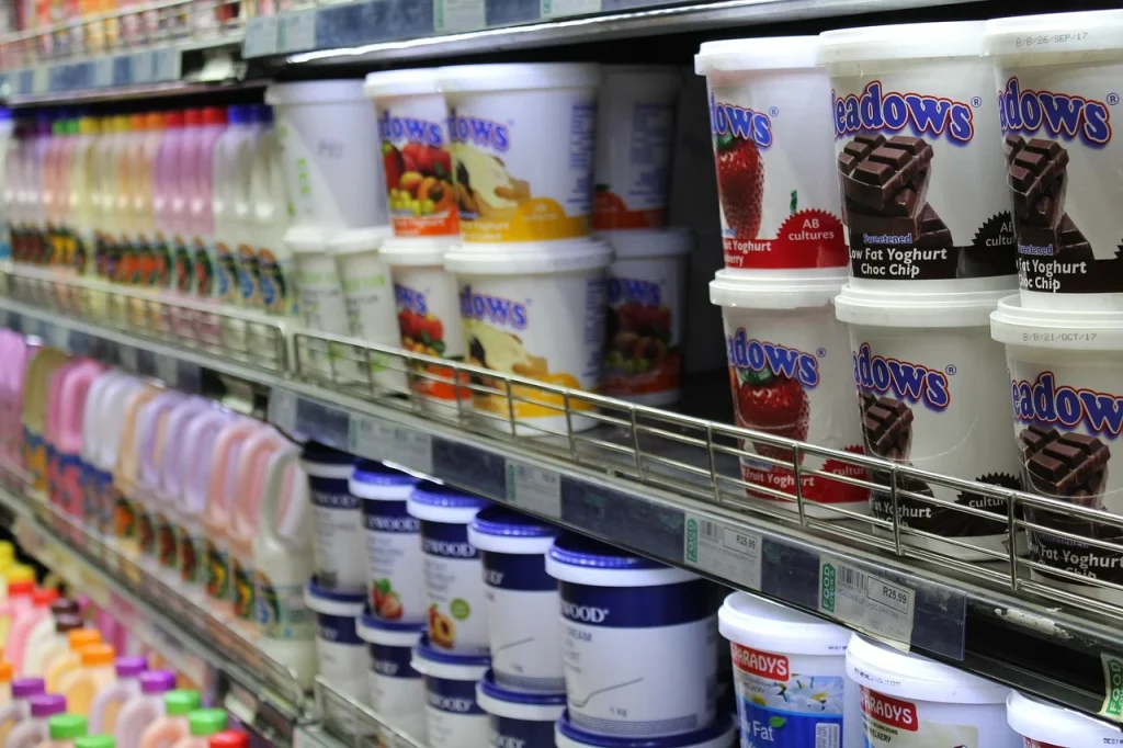 Product Display Supermarket Aisle