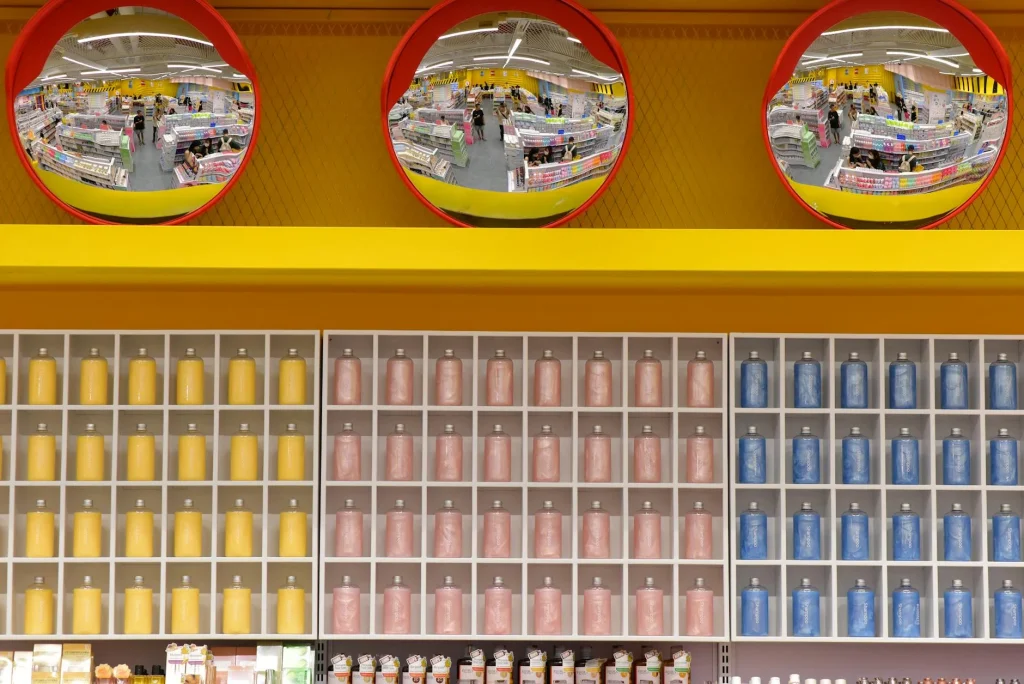 Retail Display Storage Shelves