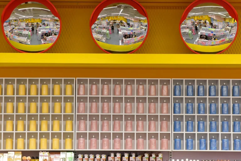 Retail Display Storage Shelves
