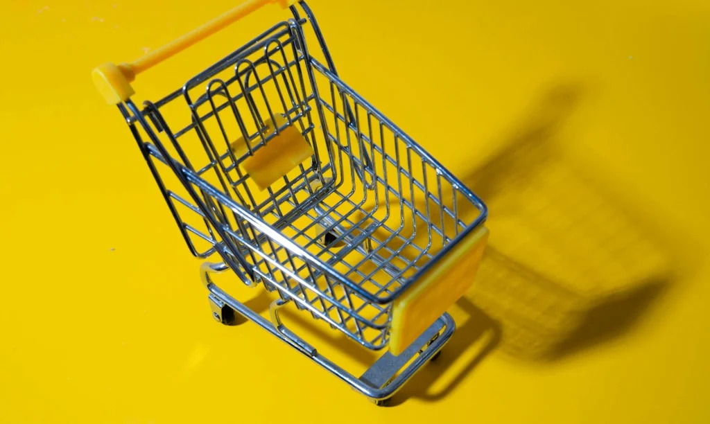 Retail Rack Metal Basket