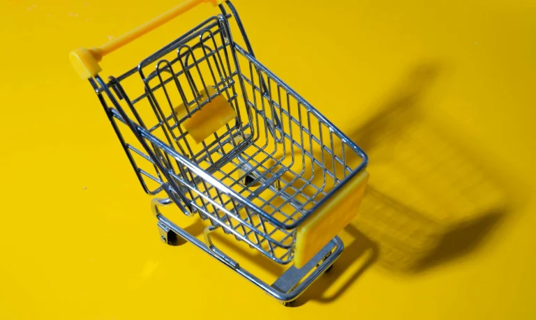 Retail Rack Metal Basket