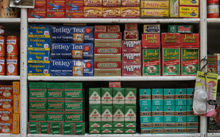 Retail Shelf Grocery Store