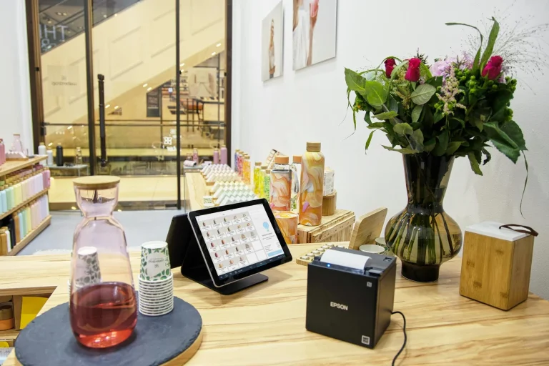 Retail Store Checkout Counter
