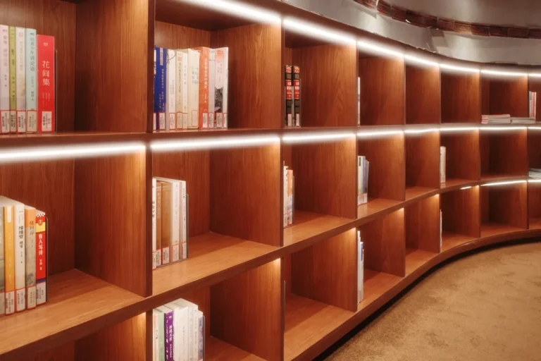 Retail Store Organized Shelves