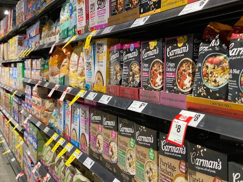 Retail Store Supermarket Aisle