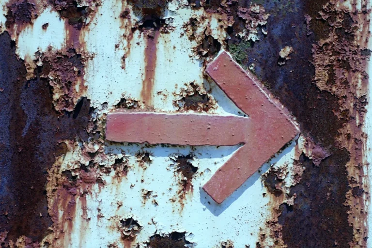 Rusty Metal Iron Plate