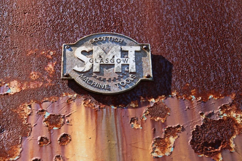 Rusty Metal Steel Plate
