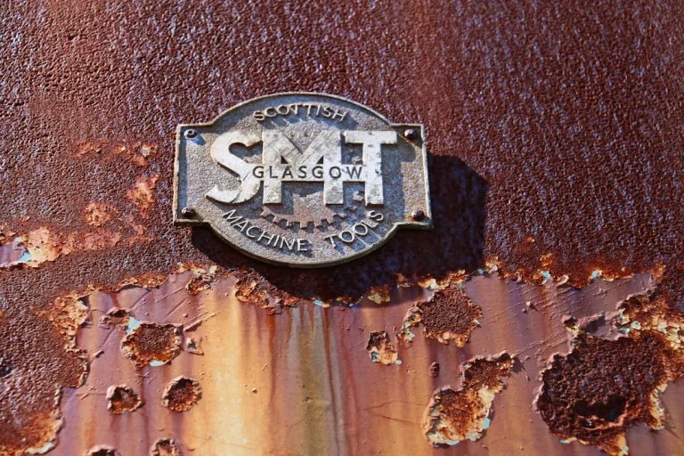 Rusty Metal Steel Plate