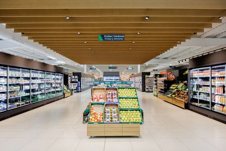Shopping Aisle Modern Interior