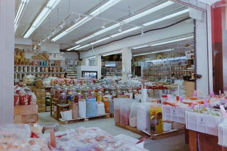 Shopping Aisle Warehouse Rack