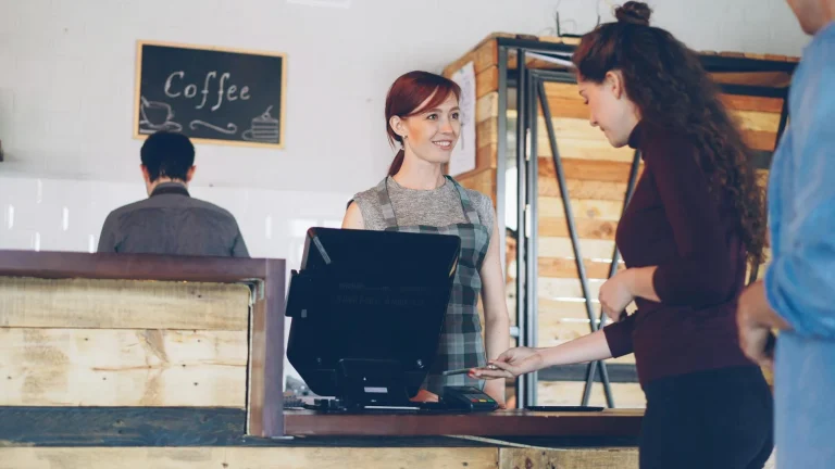 Small Cash Counter Boutique Interior