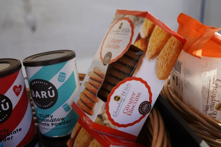 Snack Basket Retail Shelf