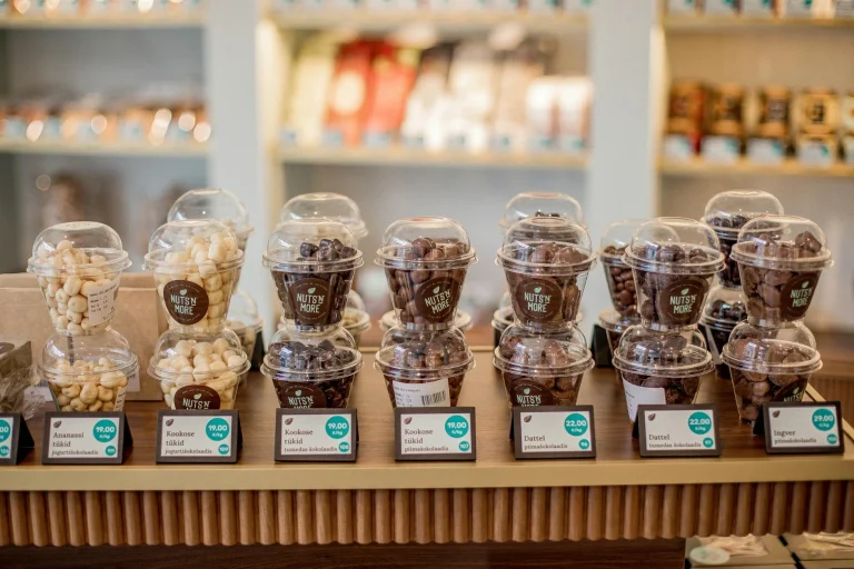 Snack Shelf Retail Store