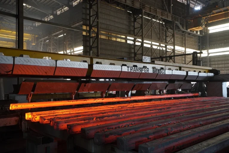 Steel Beams Industrial Material