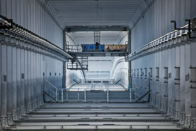 Steel Beams Industrial Metal