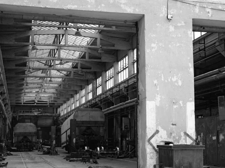 Steel Factory Industrial Warehouse Metal Texture