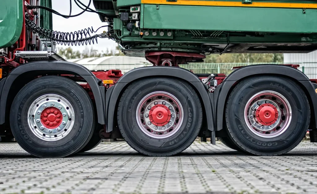 Steel Frame Rubber Wheel
