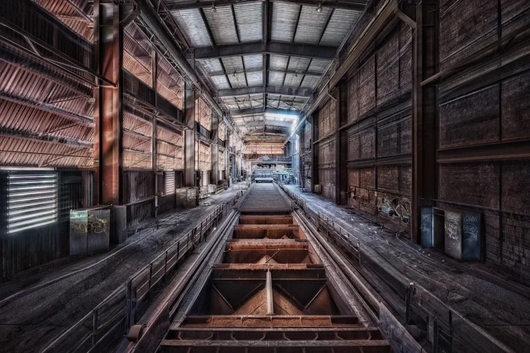 Steel Material Metal Factory Industrial Production