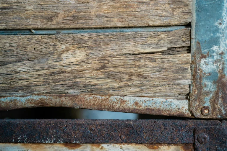 Steel Rack Wood Texture