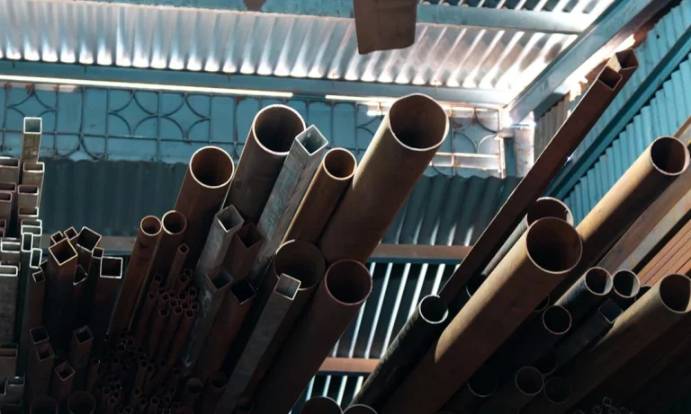 Steel Shelves Industrial Material