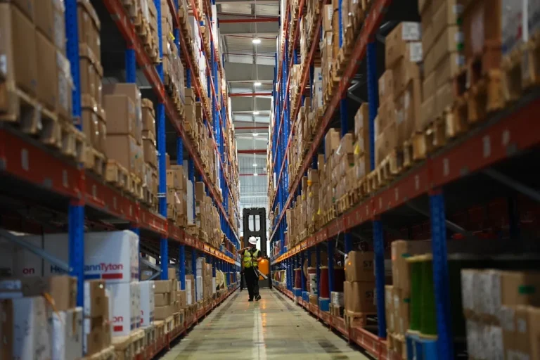Storage Shelves Warehouse
