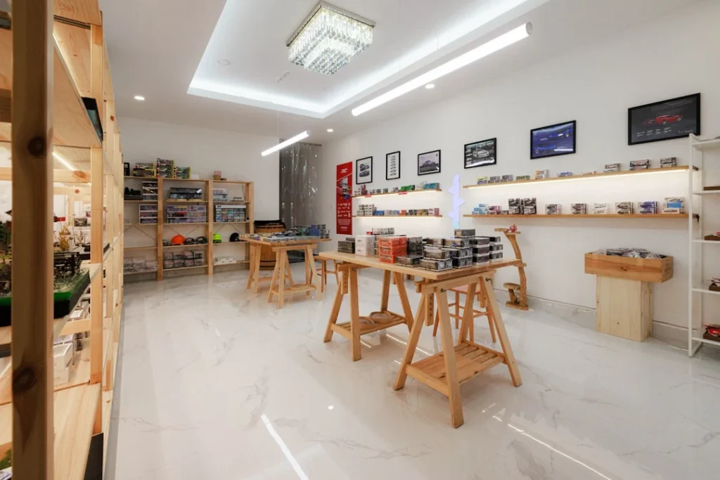 Store Interior Organized Shop