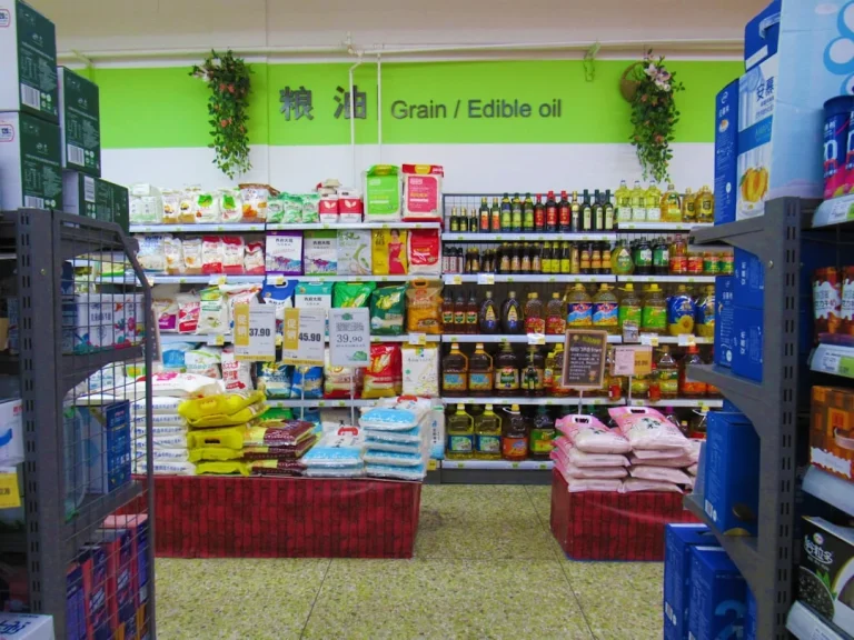 Supermarket Aisle Display Stand