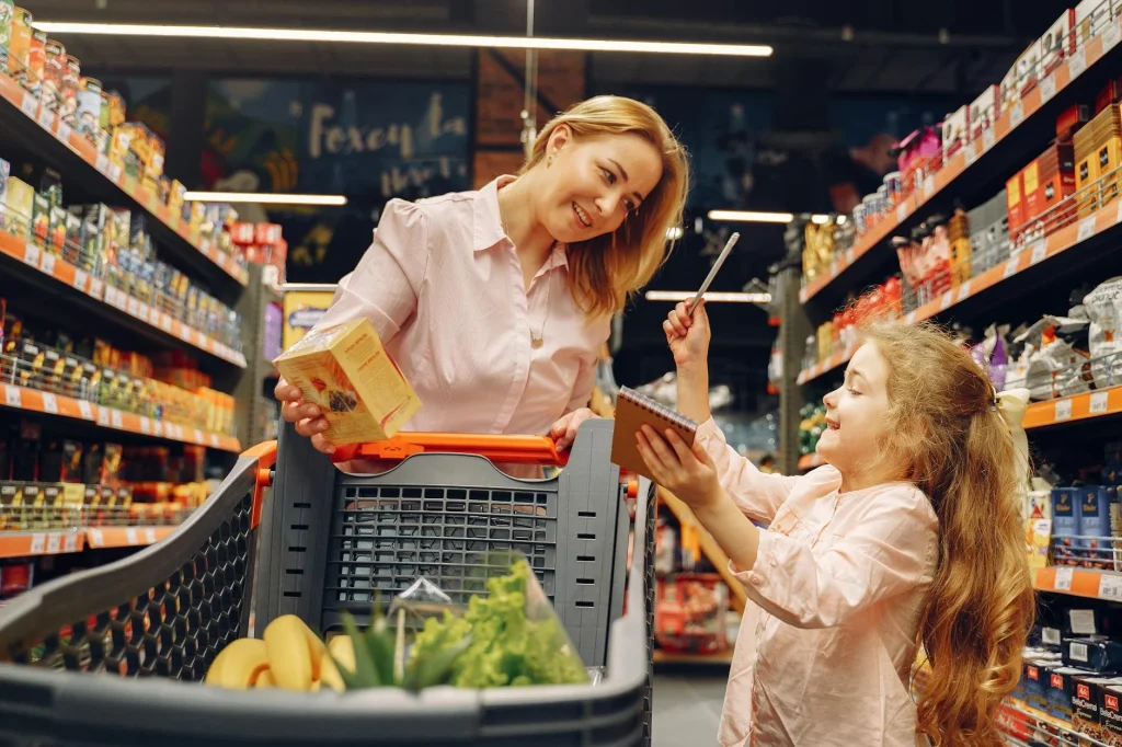 Supermarket Aisle Grocery Store