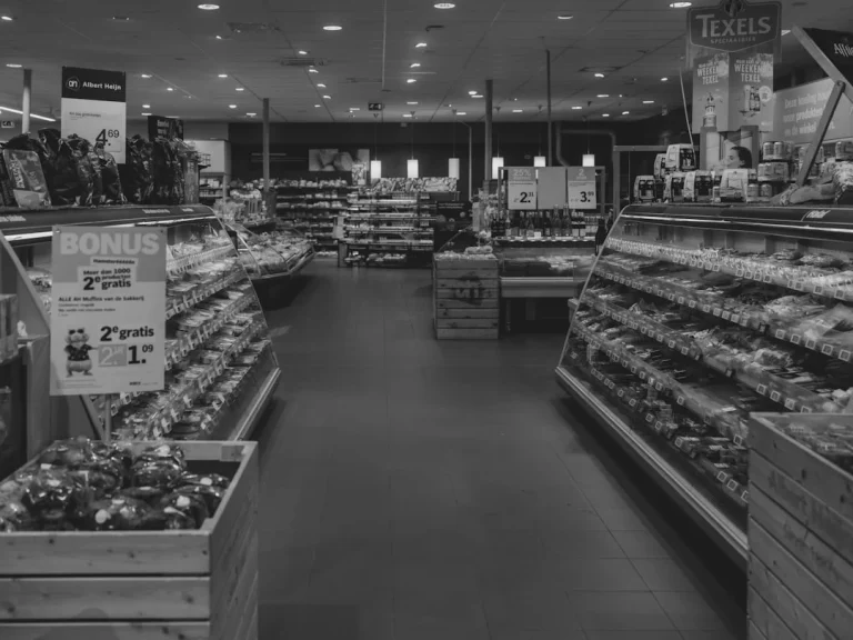 Supermarket Aisle Retail Shelf