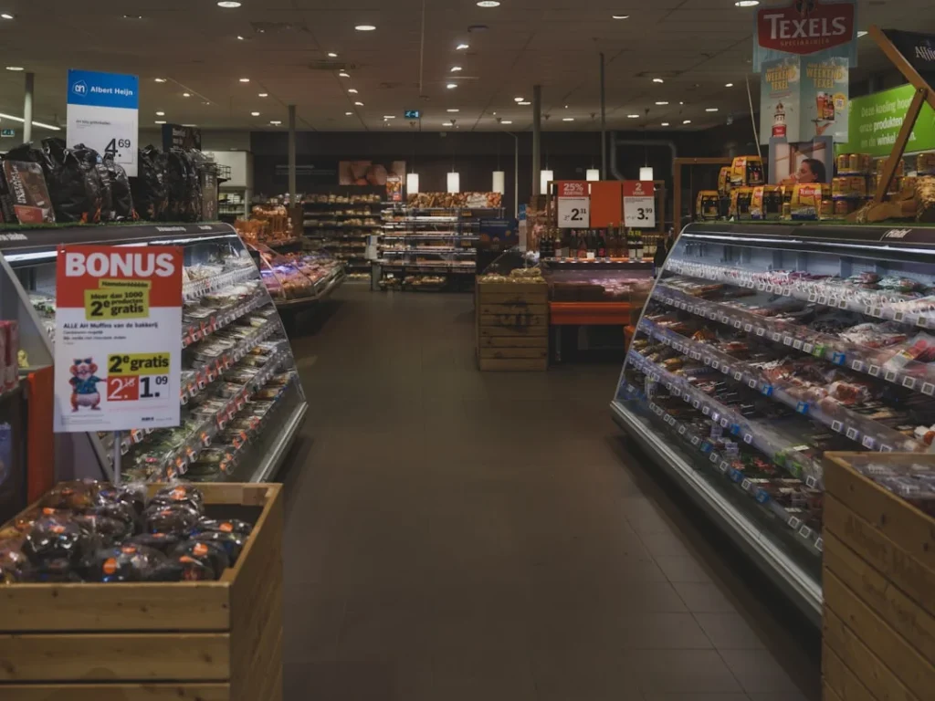 Supermarket Counter Boutique Interior