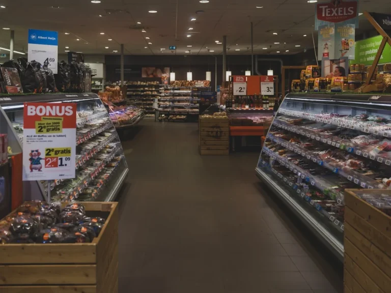 Supermarket Counter Boutique Interior