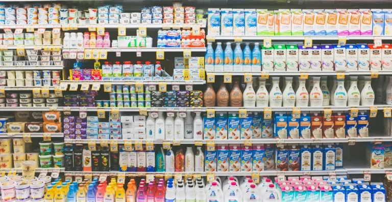 Supermarket Rack Shelving Unit