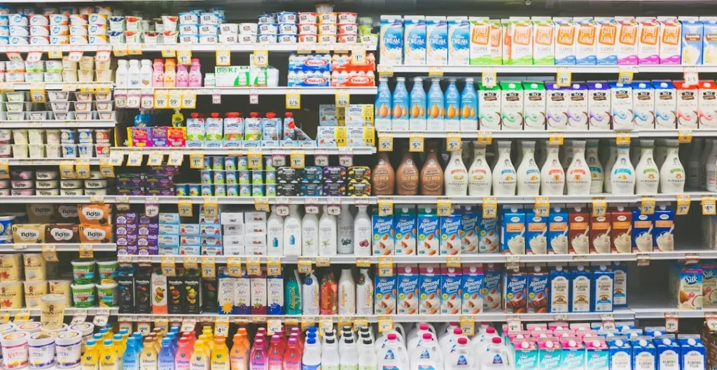 Supermarket Shelf Metal Rack