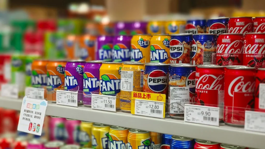 Supermarket Shelf Retail Display