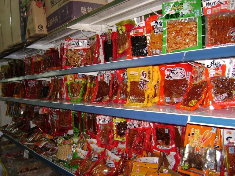 Supermarket Shelf Retail Interior