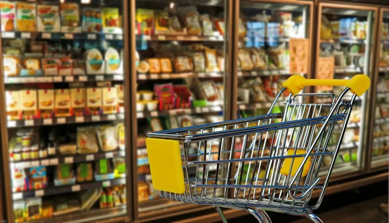Supermarket Shelf Retail Interior