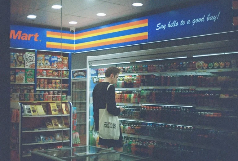 Supermarket Shelf Retail Interior