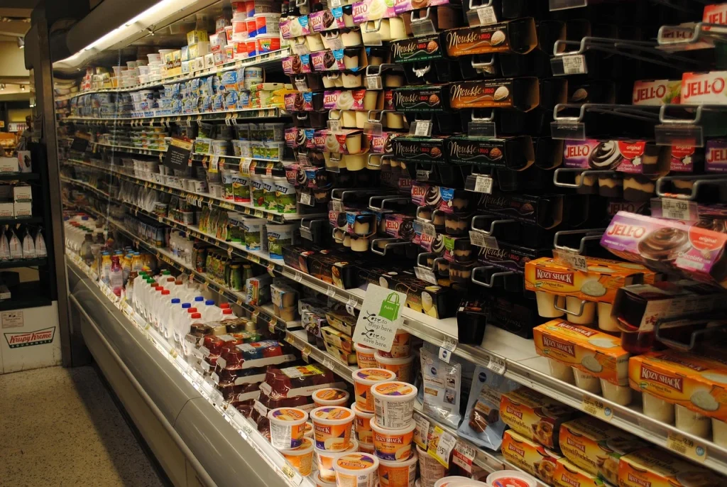 Supermarket Shelf Retail Store
