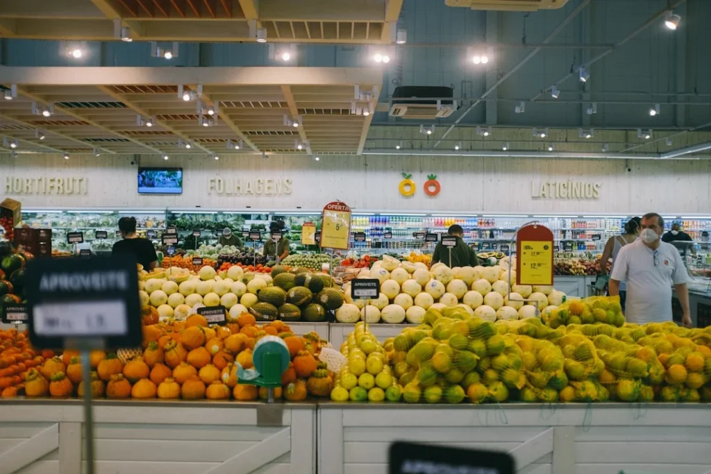 Supermarket Shelf Store Aisle
