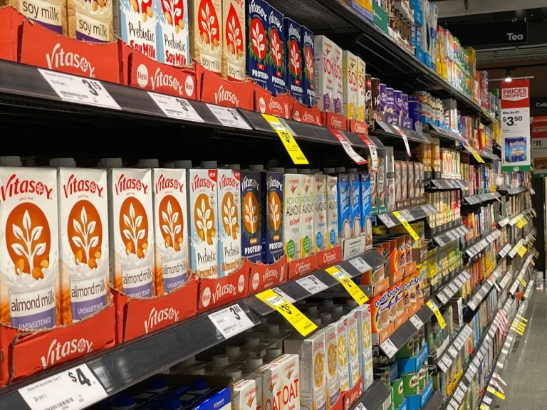 Supermarket Shelves Warehouse Rack Store Interior