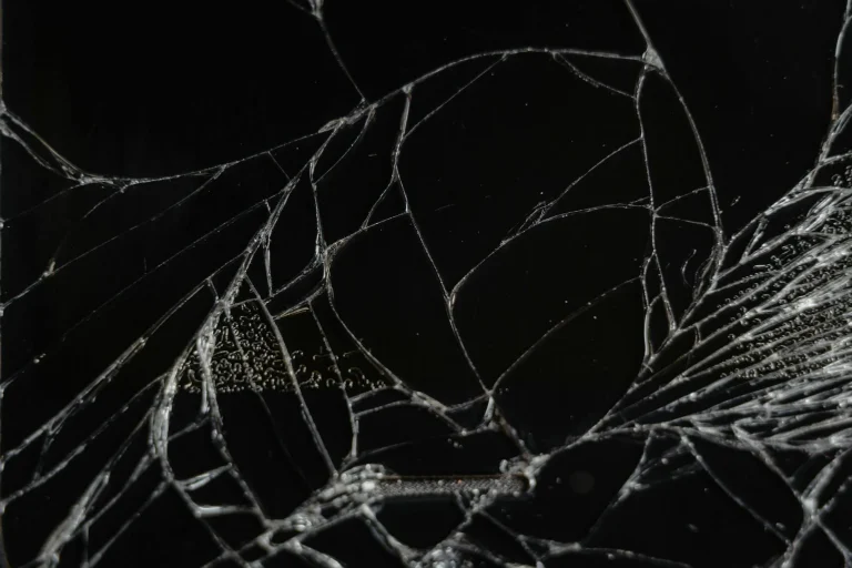 Tempered Glass Glass Texture