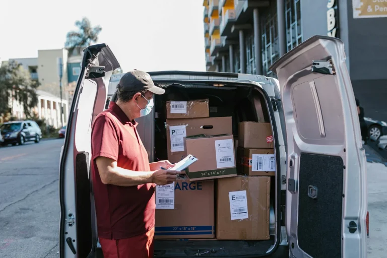 Warehouse Delivery Truck