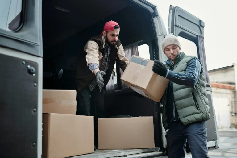 Warehouse Delivery Truck Delivery