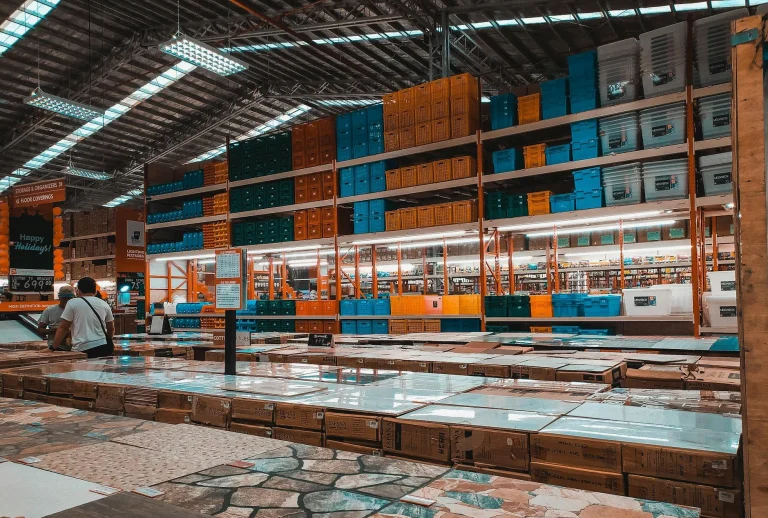 Warehouse Interior Storage Planning Logistics Center