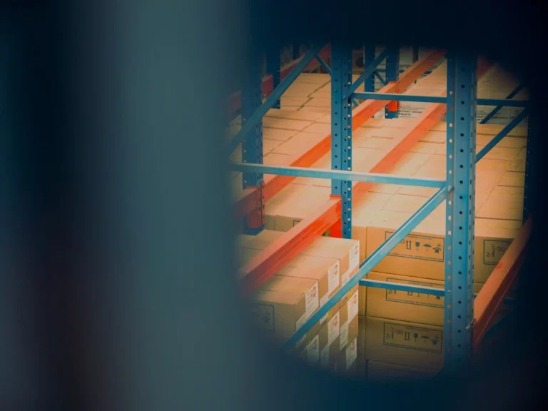 Warehouse Logistics Industrial Shelves