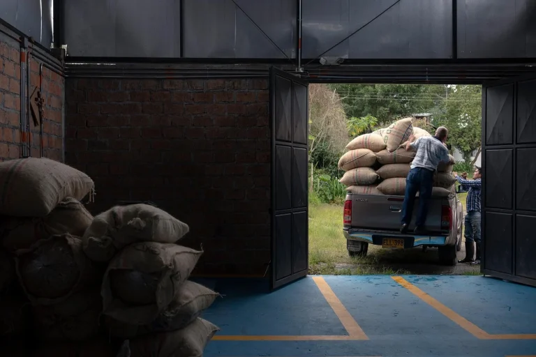 Warehouse Moving Logistics Truck