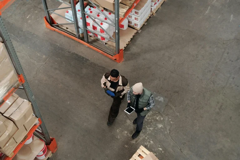 Warehouse Shelf Storage Box