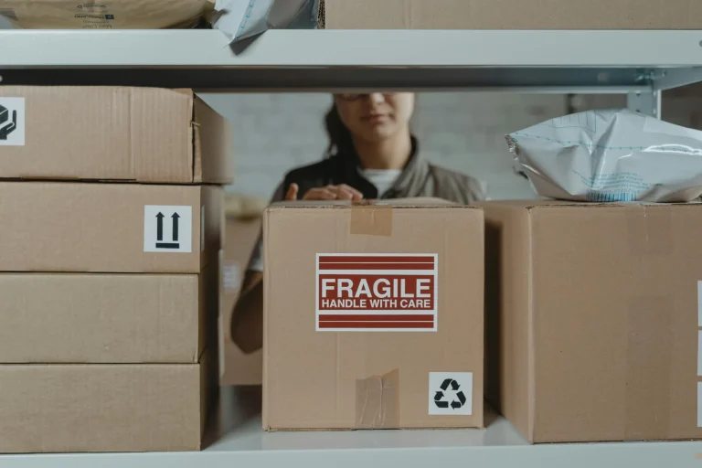 Warehouse Shelf Storage Box